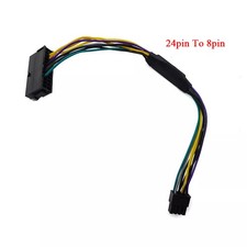 New For DELL Optiplex 3020 7020 9020 T1700 ATX Power Supply Cable 24Pin to 8Pin picture