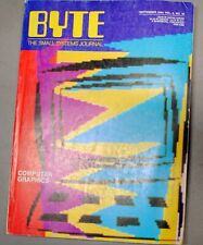 Historic Issue of BYTE  Magazine  September 1984 picture