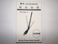 WiFi Adapter 600mbps Techkey Wireless USB Adapter Dual Band 2.42GHz/5.8GHz picture