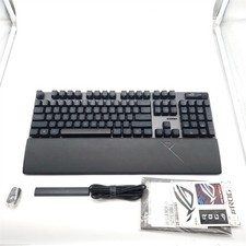 ASUS ROG Strix Scope II Gaming Keyboard, pre-lubed ROG RX Red Optical switches picture