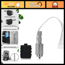 High-Temperature 0.4MM Hotend for 3D Printers, Hardened Steel Nozzle, Heater Blo picture