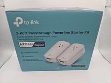 TP-Link AV2000 2-Port Gigabit Powerline Starter Kit TL-PA9020P Kit - Open Box picture
