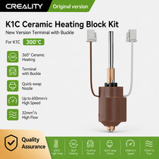 Creality Original K1C Ceramic Heating Block Kit New Version Terminal with Buckle picture