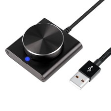 USB Volume Control Knob for PC - External Media Volume Adjustment Controller picture