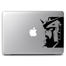 Gundam Head Decal Sticker for Macbook Laptop Car Window Bumper Helmet Wall Decor picture
