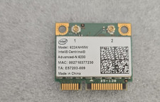 Intel 6200 622ANHMW Dual Band WLAN Card 802.11n Half Mini PCIe for Dell/Asus/Ace picture