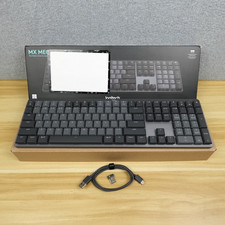 Logitech MX Mechanical Wireless Illuminated Keyboard Tactile Graphite Open Box picture