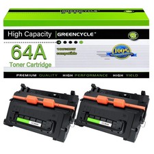 GREENCYCLE CC364A 64A Black Toner Cartridge for HP LaserJet P4014 P4015 P4515 picture