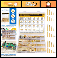 420Pcs M2 M3 M4 Standoffs Screws Nuts Kit for DIY PC Build, Raspberry Pi, Electr picture