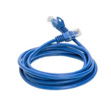 CAT5e Ethernet Patch Cable RJ-45 Internet Cord Blue 25FT- 200FT Multi-Pack LOT picture