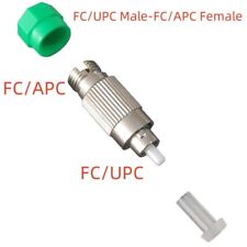 2Pcs FC UPC Male to FC APC Female SM Fiber Optical Adapter Fiber Optic Converter picture