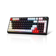 Mechanical Gaming Keyboard, Blue Switch, LED RGB Backlit, 98 Keys Compact Wired picture