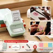 NiiMbot B21 Mini Thermal Label Printer Bluetooth Wireless Portable Barcode Maker picture
