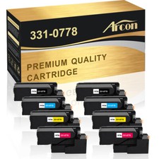 High Yield Toner Compatible With Dell 1250 Laser C1760nw C1765nf C1765nfw Lot picture