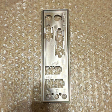 Alienware P1 ASUS SK8N Motherboard I/O Shield Backplate Silver picture