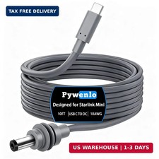 Starlink Mini Cable 16.4FT, USB-C to DC Power Cable, Compatible with Power Bank picture