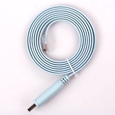 USB CONSOLE CABLE USB to RJ45 6ft CAB-CONSOLE-USB-RJ45 SERIAL CABLE for CISCO picture