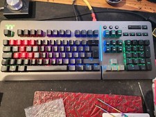 Thermaltake KB-LVT-SSSRUS-01 Level 20 RGB SPANISH Gaming Keyboard Speed Silver picture