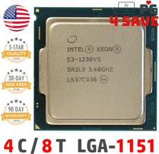 Intel Xeon E3-1230 V5 CPU 3.4 GHz 4-Core LGA-1151 Server Workstation SR2LE 80W picture