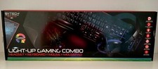 Bytech Gaming Keyboard , headset, mouse, mousepad light up gaming combo New picture