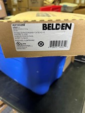 Belden AX103258 CAT5E HD-110 Patch Panel, 24-port, 1U, Black NEW picture