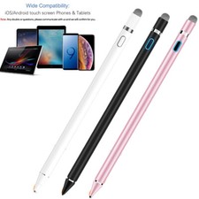 Rechargeable Pencil Active Stylus Pen Compatible For IOS & Android Touch Screens picture