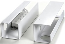 2 Pack Large Capacity Cable Management Tray, Under Desk Cable Tray 31.5in(2X ... picture