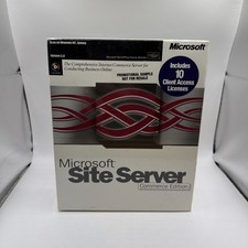 Microsoft Site Server Commerce Edition Version 3.0 Brand New, Sealed picture