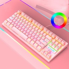New RGB Gaming K2 Keyboard in Pink  picture