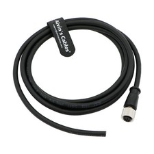 M12 A Code 5 Pin Female Aviation Sensor Shielded Cable for Industrial Automation picture