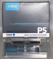 NEW Crucial Micron CT250P5SSD8 P5 NVMe PCIe M.2 2280 250GB SSD/Solid State Drive picture