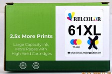 RELCOLOR CHINA #61XL 1ct. COLOR INK CARTRIDGE picture