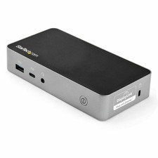 StarTech USB-C Dock - Dual Monitor 1080p HDMI Laptop Docking Station - 65W Power picture