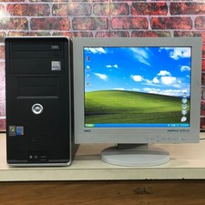 Custom Black ATX PC Retro Gaming Pentium 4 3.00GHz 1GB RAM (Windows XP Pro) picture