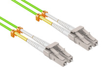 OM5 LC/LC Duplex 50/125 Multimode Fiber Optic Cable - 0.5/1/2/3/4/5/6/7/8m picture