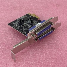 StarTech  PEX1P PEX1PLP Port PCIe Low Profile Parallel Adapter Lot of 2 picture