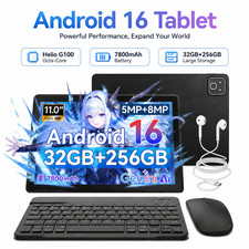 2026 NEW Tab Android 16 Tablet 11Inch 32GB+256GB 7800mAh 13MP Widevine L1 Maps picture