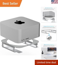 Aluminum Desktop Mount Stand for Mac Studio, Mac mini M2, M1 - Improved Cooli... picture