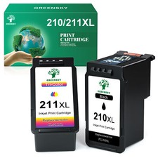 2-Pack Ink compatible for Canon PG-210XL CL-211XL PIXMA iP2700 2702 MP280 MP480 picture
