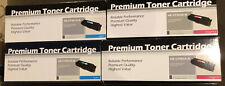 (5) Color LaserJet  Premium Toner Cartridges HE-CF380X, CF381A, CF382A,CF383A picture