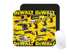 Custom Desk Mat Personalized Gift for Men Perfect for Power Tool Dewalt picture