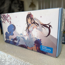 Yeston Sakura AMD Radeon RX 6800 XT White/Purple PCIe HDMI DisplayPort picture