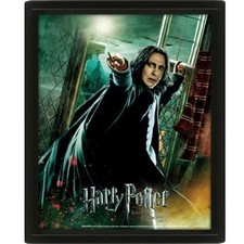 Harry Potter 3D Lenticular Poster of Deathly Hallows Snape 25cm x 20cm x 1.3cm i picture