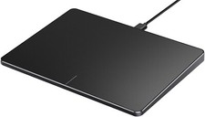 Aluminum Large Wired Trackpad Mouse with High Precision Navigation Ultra Slim picture