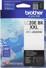 New Genuine Brother LC20E Black Ink Cartridge MFC-J5920DW, MFC-J775DW picture