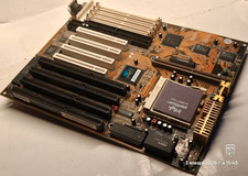 Socket 7 SET AT Soyo SY-5TF2 Motherboard (430HX) ISA, PCI, CPU & 32 MB + Bonus picture