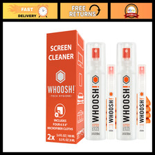 Screen Cleaner Kit - 2 Pack, 3.7oz & 0.3oz Bottles, Microfiber Cloths, Non-Toxic picture