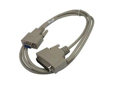 Lantronix 500-163-R CABLE MODEM DB9F TO DB25M 6 FEET picture