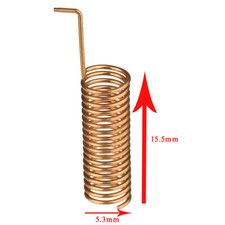 10 PACK 433MHZ Helical Antenna 15.5mm for Remote Control New picture