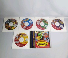 6 Early  Learning  PC GAMES For  Kids LOT OF Games CD-ROM picture
